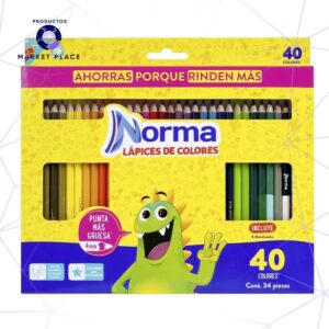 CAJA DE COLORES NORMA X40