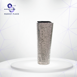 Jarrón Budapest 33 cm Plata
